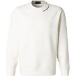 Weiße Unifarbene Casual Armani Emporio Armani Herrensweatshirts aus Baumwolle Größe XXL für den für den Herbst 