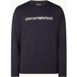 Dunkelblaue Armani Emporio Armani Herrensweatshirts Größe S für den für den Herbst 