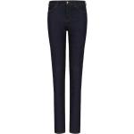 Blaue Armani Emporio Armani Slim Fit Jeans aus Denim für Damen 
