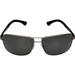 EMPORIO ARMANI Sonnenbrille Herren Metall-Kunststoff, grau