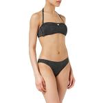 Reduzierte Schwarze Armani Emporio Armani Swimwear Brazilian Bikinis für Damen Größe M 