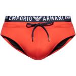 Rote Armani Emporio Armani Swimwear Herrenbadehosen Größe XL 