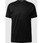 Schwarze Unifarbene Armani Emporio Armani T-Shirts aus Polyester für Herren Größe XL 