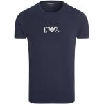 Reduzierte Marineblaue Armani Emporio Armani T-Shirts aus Baumwollmischung für Herren Größe L 2-teilig 