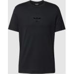 Schwarze Armani Emporio Armani T-Shirts aus Baumwolle für Herren Größe XL 