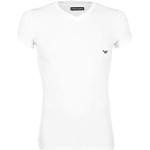 Reduzierte Weiße Armani Emporio Armani T-Shirts für Herren Größe S 