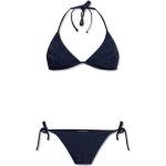 Marineblaue Armani Emporio Armani Bikini-Tops für Damen Größe M 2-teilig 