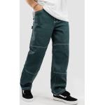 Reduzierte Grüne Bestickte Streetwear Empyre Jeans mit Stickerei aus Baumwolle für Herren Größe XXL 