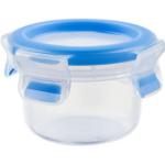 Blaue Emsa clip & close Runde Frischhaltedosen aus Polypropylen tiefkühlgeeignet 