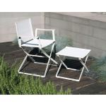 Weiße Minimalistische EMU Gartenmöbel Designer Stühle 