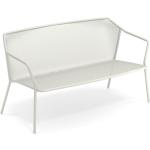 Beige Moderne EMU Gartenmöbel Zweisitzer-Sofas aus Metall mit Armlehne Breite 100-150cm, Höhe 100-150cm, Tiefe 50-100cm 2 Personen 