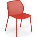 Reduzierte Rote Moderne EMU Gartenmöbel Gartenstühle Metall aus Metall stapelbar Breite 50-100cm, Höhe 50-100cm, Tiefe 50-100cm 