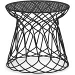 Schwarze Geflochtene EMU Gartenmöbel Kleinmöbel lackiert aus Stahl Breite über 500cm, Höhe über 500cm, Tiefe 0-50cm 