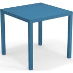 Blaue EMU Gartenmöbel Rechteckige Metall-Gartentische aus Metall Breite 50-100cm, Höhe 50-100cm, Tiefe 50-100cm 
