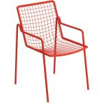 Rote EMU Gartenmöbel Gartenstühle Metall aus Polyrattan Breite 50-100cm, Höhe 50-100cm, Tiefe 50-100cm 