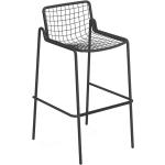 Silberne EMU Gartenmöbel Barhocker & Barstühle aus Eisen Breite 0-50cm, Höhe 0-50cm, Tiefe 0-50cm 