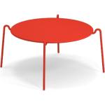 Rote EMU Gartenmöbel Runde Runde Couchtische aus Metall Breite 100-150cm, Höhe 100-150cm, Tiefe 0-50cm 