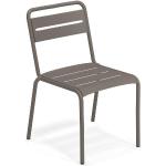 Reduzierte Sandfarbene EMU Gartenmöbel Star Designer Stühle aus Metall Breite 50-100cm, Höhe 50-100cm, Tiefe 50-100cm 