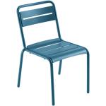 Reduzierte Blaue EMU Gartenmöbel Star Gartenstühle Metall aus Metall stapelbar Breite 50-100cm, Höhe 50-100cm, Tiefe 50-100cm 