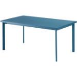 Reduzierte Blaue Moderne EMU Gartenmöbel Star Rechteckige Metall-Gartentische aus Metall Breite 150-200cm, Höhe 150-200cm, Tiefe 50-100cm 