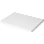 Reduzierte Weiße Rechteckige Schreibtischplatten lackiert aus Holz Breite 100-150cm, Höhe 100-150cm, Tiefe 50-100cm 
