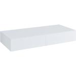 Weiße Wandregale & Hängeregale aus MDF mit Schublade Breite 0-50cm, Höhe 0-50cm, Tiefe 50-100cm 