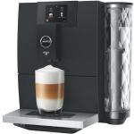 Schwarze JURA Kaffeevollautomaten mit Kaffeemühle 