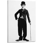 Charlie Chaplin XXL Leinwandbilder 60x90 