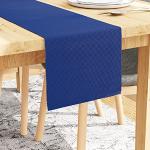Blaue Moderne Tischläufer maschinenwaschbar Breite 250-300cm, Höhe 200-250cm, Tiefe 0-50cm 