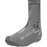 Schwarze Endura FS260-Pro Schuhüberzieher & Regenüberschuhe mit Reißverschluss aus PU wasserdicht für Herren für den für den Herbst 