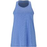 Blaue Endurance Tank-Tops aus Polyester für Damen Größe M für den für den Sommer 