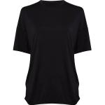Schwarze Kurzärmelige Energetics T-Shirts für Damen Größe M 