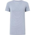 Blaue Kurzärmelige Energetics T-Shirts für Damen Größe M 