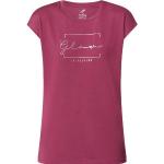 Bordeauxrote Energetics T-Shirts für Damen Größe L 
