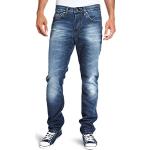 Blaue ENERGIE Slim Fit Jeans aus Denim für Herren Weite 30 