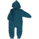 Reduzierte Blaue Engel Nachhaltige Fleece-Overalls für Kinder mit Reißverschluss aus Wolle Größe 110 