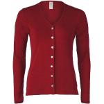 Reduzierte Rote Engel Nachhaltige Damencardigans aus Wolle Größe XL 