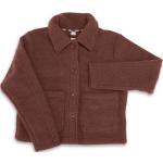 Braune Engel Naturtextilien Mini Kurzjacken & Cropped-Jackets aus Fleece für Damen Größe L 