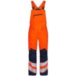 Orange Arbeitslatzhosen mit Reißverschluss für Herren Größe 5 XL 