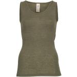 Reduzierte Olivgrüne Engel Nachhaltige Damenträgerhemden & Damenachselhemden aus Merino-Wolle Größe 4 XL 