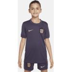 England (Men's Team) 2024/25 Stadium Away Nike Replica Fußballtrikot mit Dri-FIT-Technologie für ältere Kinder - Lila