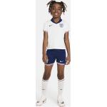 England 2024 Stadium Home Dreiteiliges Nike Replica Fußballtrikot-Set für jüngere Kinder - Weiß