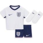 England 2024 Stadium Home Nike Replica dreiteiliges Fußballtrikot-Set für Babys und Kleinkinder - Weiß
