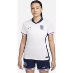 England (Men's Team) 2024/25 Stadium Home Nike Replika-Fußballtrikot mit Dri-FIT-Technologie (Damen) - Weiß