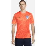 England (Men's Team) 2024/25 Stadium Goalkeeper Nike Dri-FIT Replica-Kurzarm-Fußballtrikot für Herren - Orange