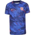 Blaue Atmungsaktive Nike Performance England Trikots mit Ländermotiv für Herren zum Fußballspielen 