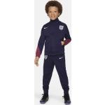 England Strike Dri-FIT-Fußball-Trainingsanzug aus Strickmaterial für jüngere Kinder - Lila