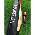 Englischer Cricketschläger aus Weidenholz, Klasse 1 Cricketschläger +...