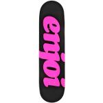 Enjoi Flocked 7.75" Skateboard Deck - black