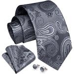 Graue Krawatten-Sets für Herren Einheitsgröße für den für den Sommer 